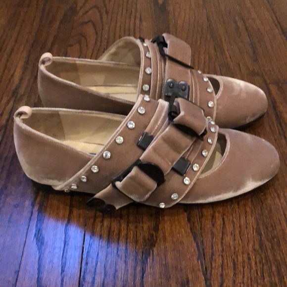 *Like New* N21 Velvet Ballet Flats - Picture 10 of 13